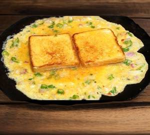 Bread omelette