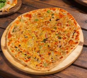 Mix paratha with butter