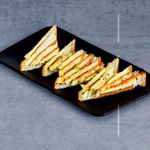 Decker cheese sandwich [double]