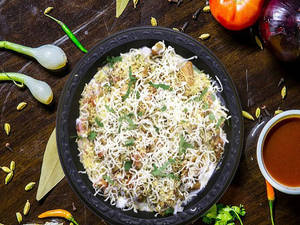 Cheese Samosa Chaat Double