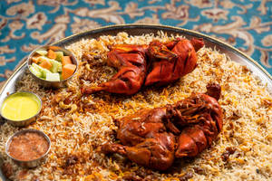 Chicken Fried Mandi Full