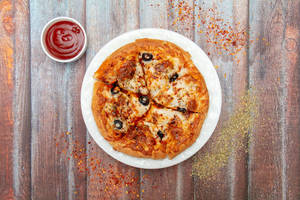 Chicken 65 Pizza (8 In 6 Pc)