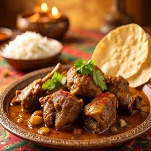 Mutton Ghee Roast 8 Pcs