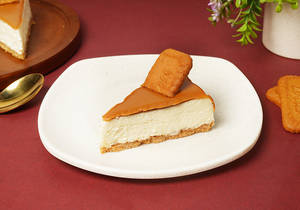 Lotus Biscoff Baked Cheesecake Slice [1 Piece]