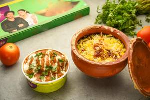 Aloo Dum with Veg Handi Biryani