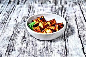 Fry kadai paneer