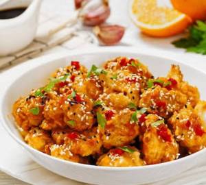 Honey chilli cauliflower