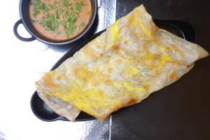 Egg Veechu Parotta