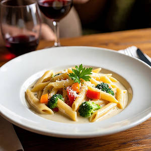 Alfredo White Penne Pasta