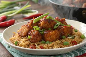 Manchurian Fried Rice