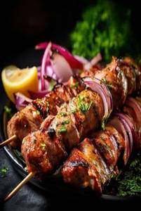 Chicken Onion Kebab