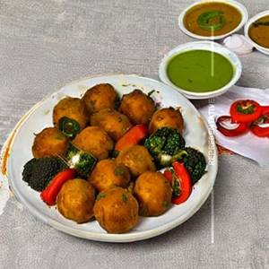 Veg schezwan ball dry items