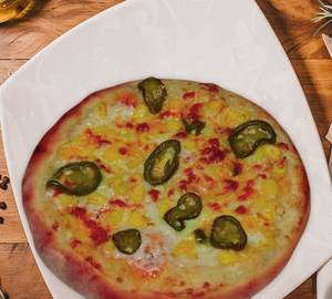 7" Jalapeno and Corn Pizza
