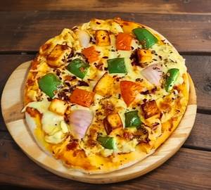 Veggie Paneer Overloaded Pizza