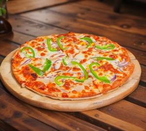 Cheese And Capsicum Pizza