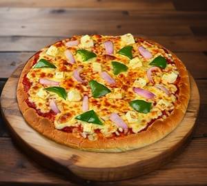Paneer tikka pizza