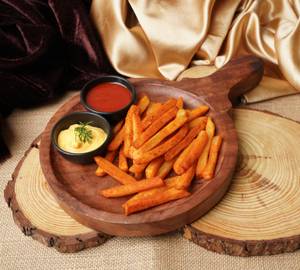 Peri Peri French Fries With Cheese Dip