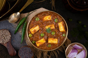 Matar Paneer [250ml].