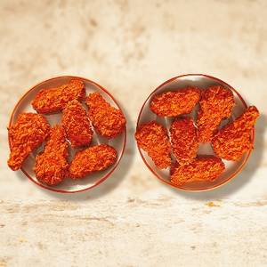 12 Pc Chicken Wings (3 Saucy Flavours)