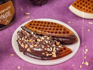 Almond Choco Waffle