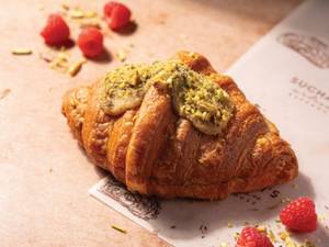 Pistachio & Raspberry Croissant