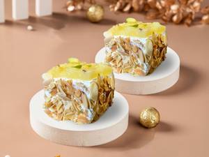 Eggless Pineapple Pastry (Set of 2)