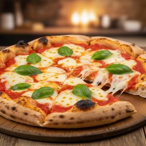 Double Cheese Margherita Pizza