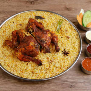 Grilled Chicken Mandi
