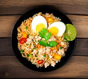 Egg maggi