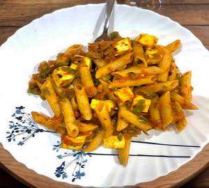 Paneer makhani pasta