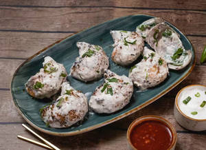 Chicken Afghani Momos