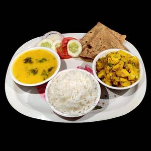 Veg regular thali
