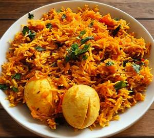 Egg Biryani [4 Eggs ]