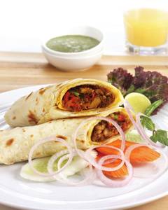 Chicken Seekh Kawab Roll