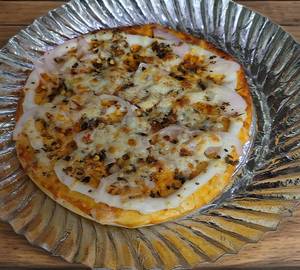 Sweet corn pizza