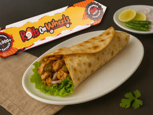 Chilli Chicken Frankie Roll