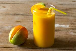 Mango Milk thick shake