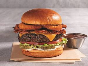 Southern Smokehouse Burger (Non-Veg)