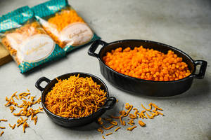 Pure Ghee Bundiya 100gm + Marwari Bhujia 50gm