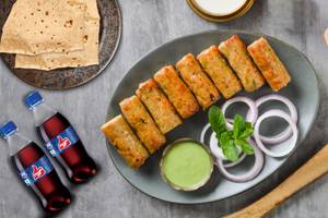 Chicken Seekh Kebab Combo