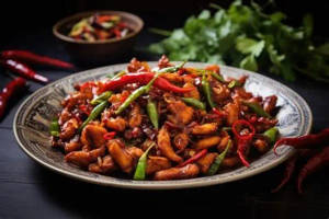 Crispy Chilli Potato