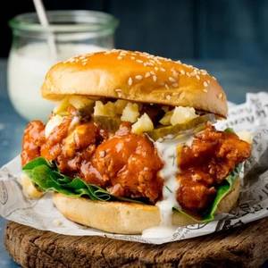 Sweet & Spicy Chicken Burger