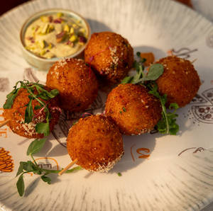 Olive And Pepper Arancini