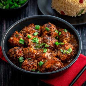 Veg Dry Manchurian