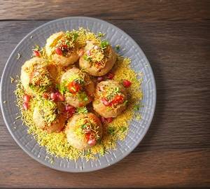 Simple masala puri