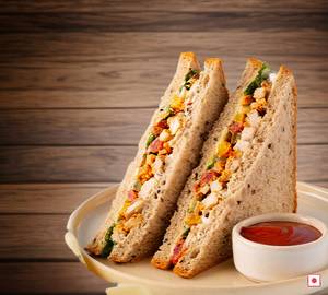 Chicken Popcorn Sandwich