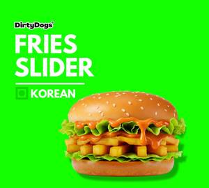 Korean French Fries Slider