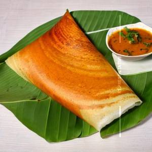Coriander ghee dosa