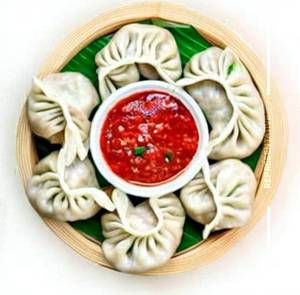 Chicken fried momos
