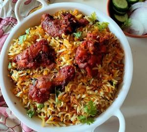 Fried Chicken Biryani